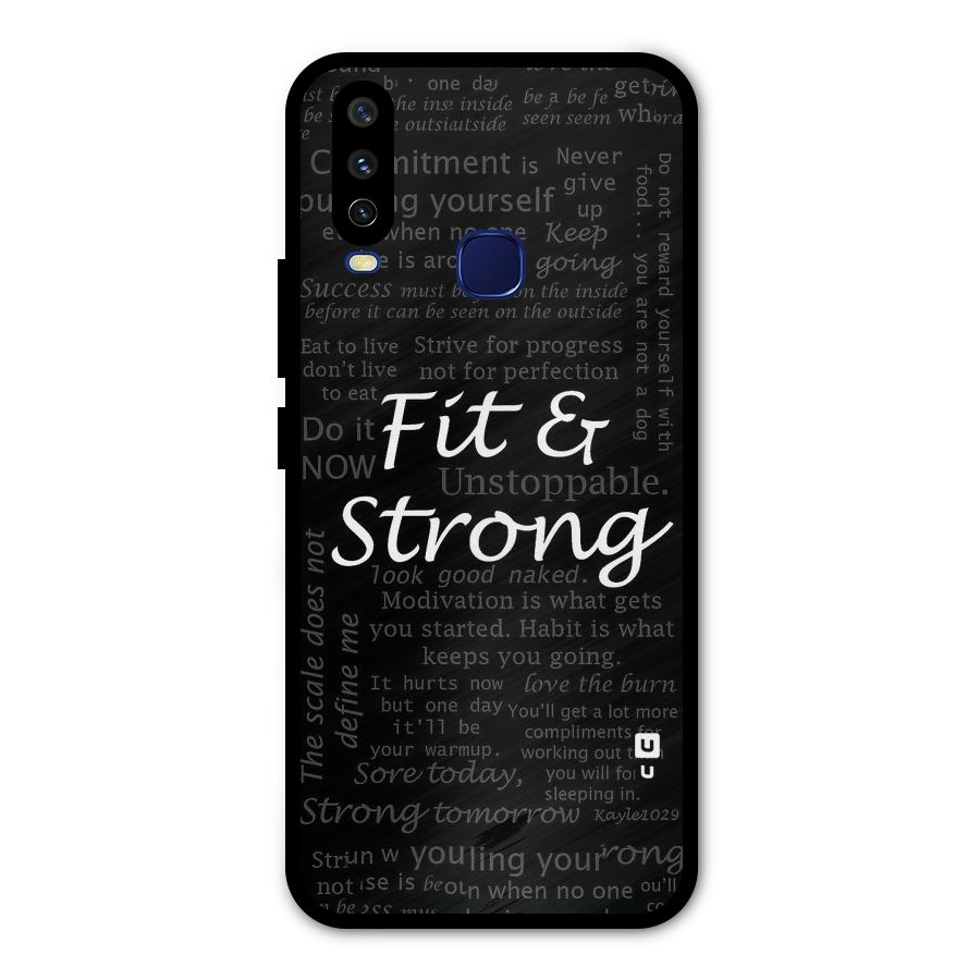 Fit And Strong Metal Back Case for Vivo V17