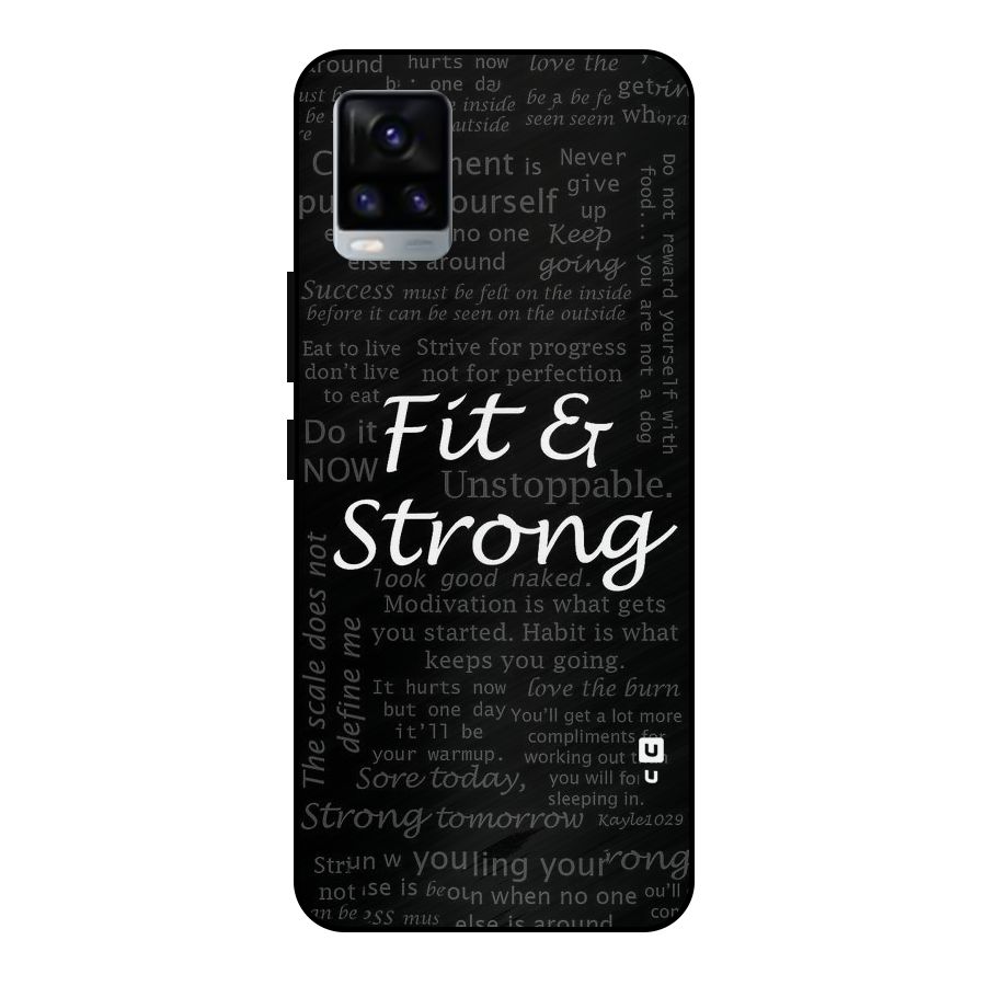 Fit And Strong Metal Back Case for Vivo V20