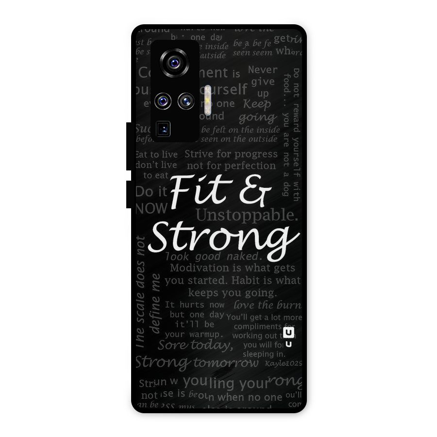 Fit And Strong Metal Back Case for Vivo X50 Pro