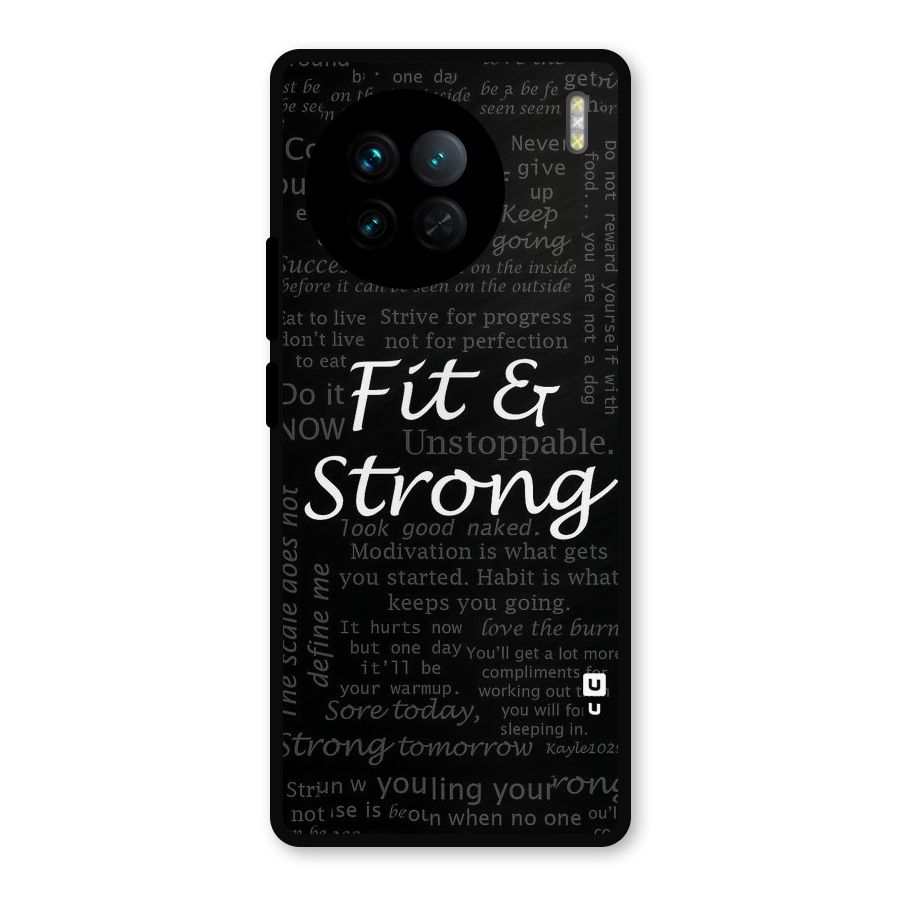 Fit And Strong Metal Back Case for Vivo X90
