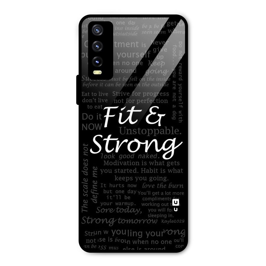 Fit And Strong Metal Back Case for Vivo Y20i