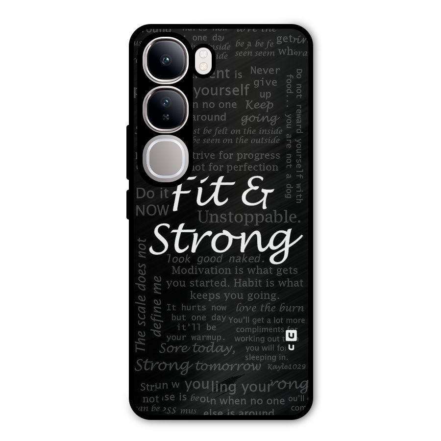 Fit And Strong Metal Back Case for Vivo Y300