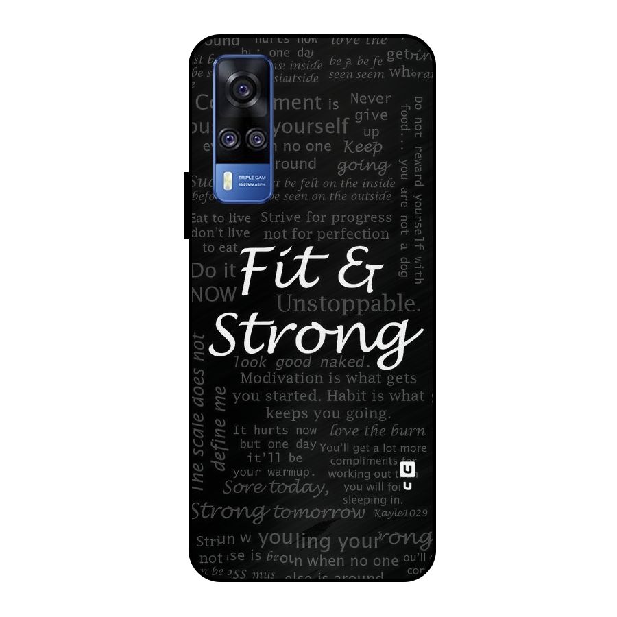 Fit And Strong Metal Back Case for Vivo Y51