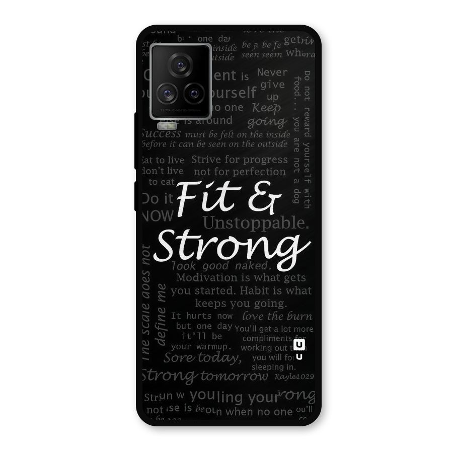 Fit And Strong Metal Back Case for iQOO 7 Legend 5G