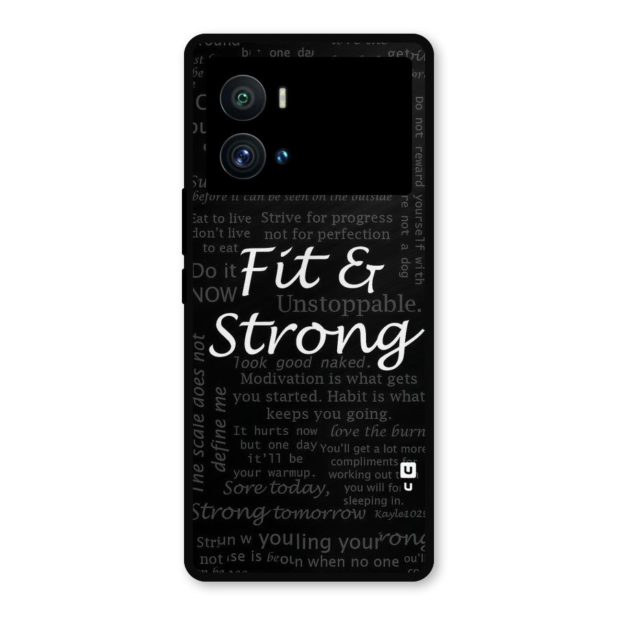 Fit And Strong Metal Back Case for iQOO 9 Pro