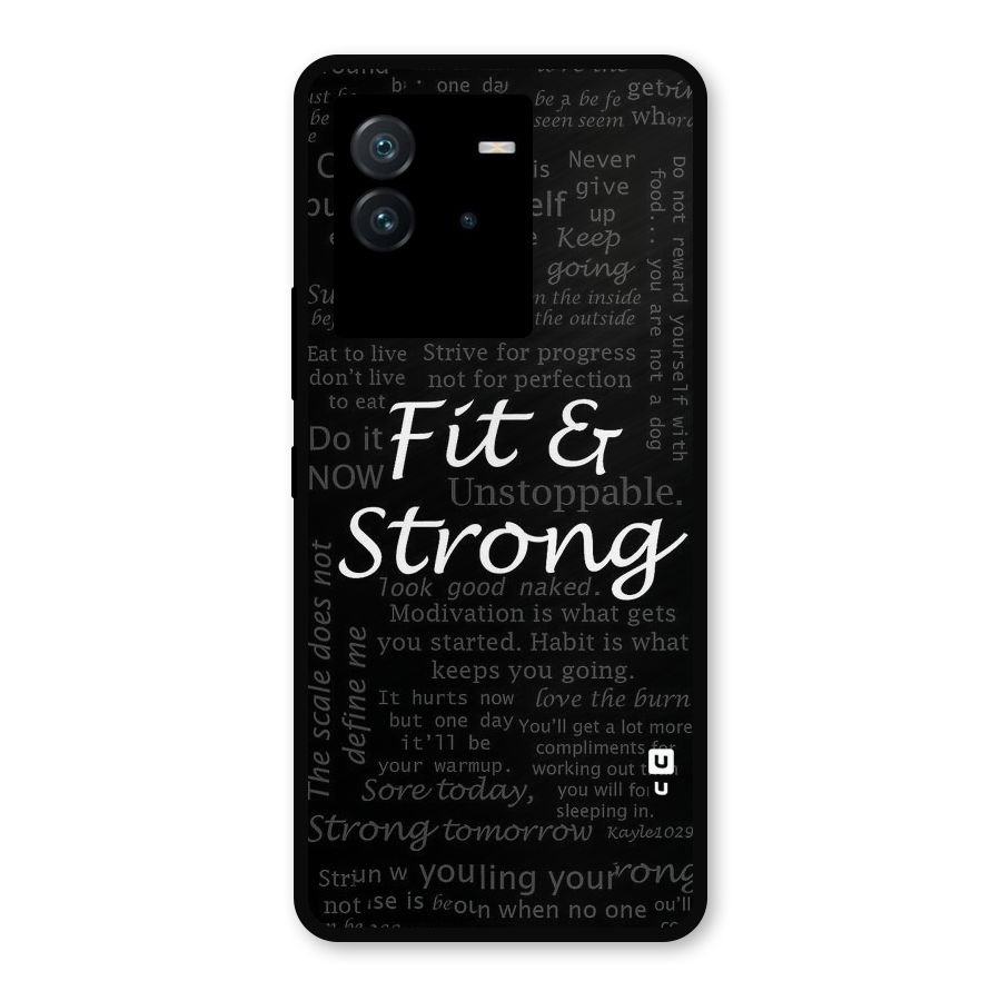 Fit And Strong Metal Back Case for iQOO Neo 6 5G