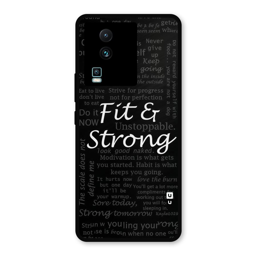 Fit And Strong Metal Back Case for iQOO Neo 7 Pro