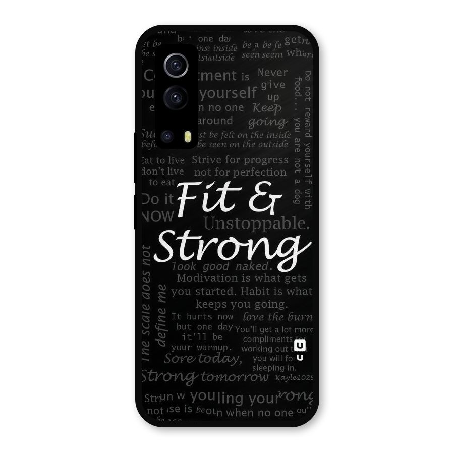 Fit And Strong Metal Back Case for iQOO Z3