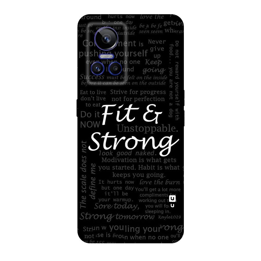 Fit And Strong Original Polycarbonate Back Case for Realme GT Neo 3