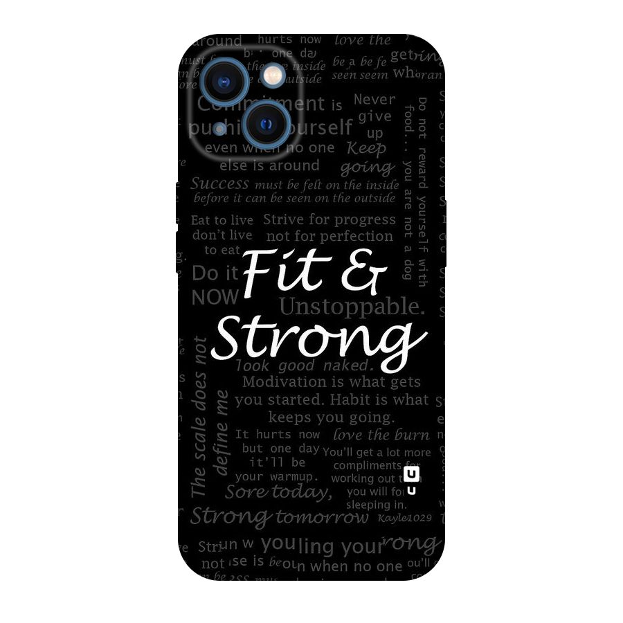 Fit And Strong Original Polycarbonate Back Case for iPhone 13