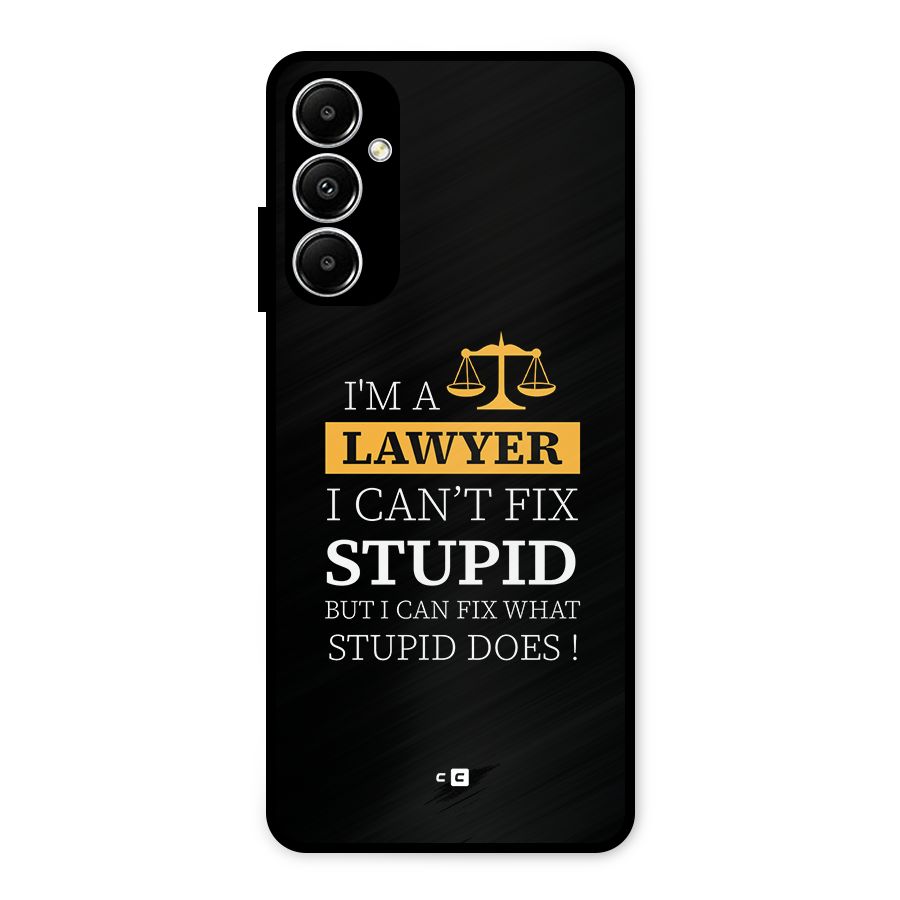 Fix Stupid Case Metal Back Case for Galaxy A05s