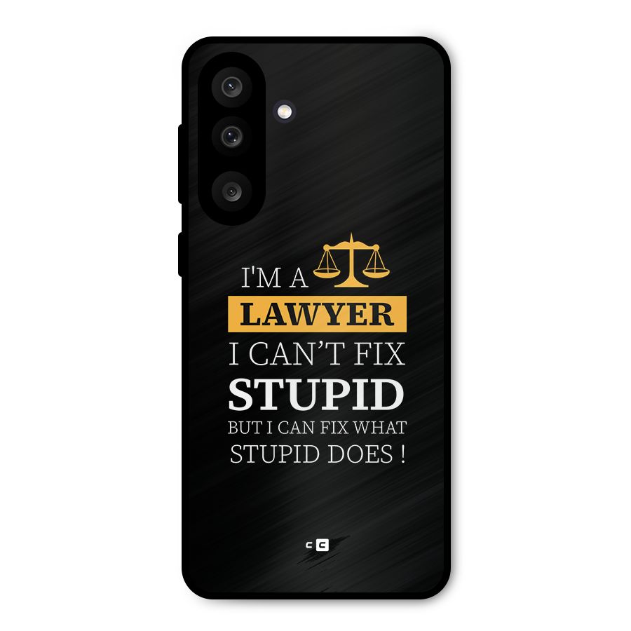 Fix Stupid Case Metal Back Case for Galaxy M56