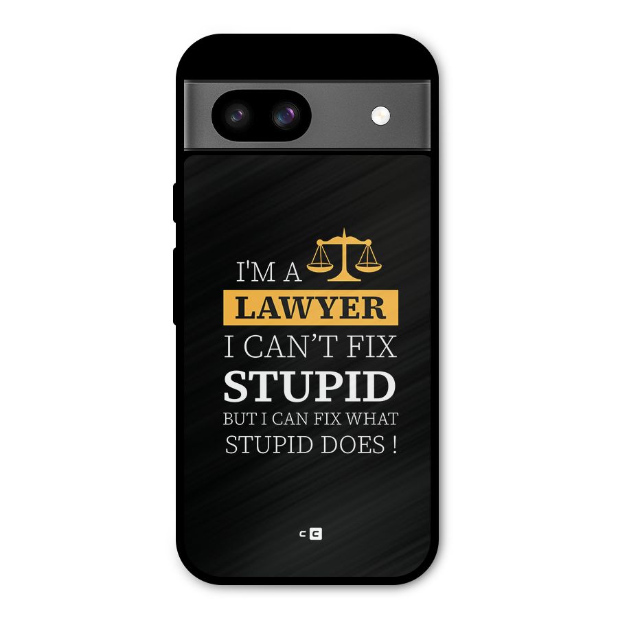 Fix Stupid Case Metal Back Case for Google Pixel 8a