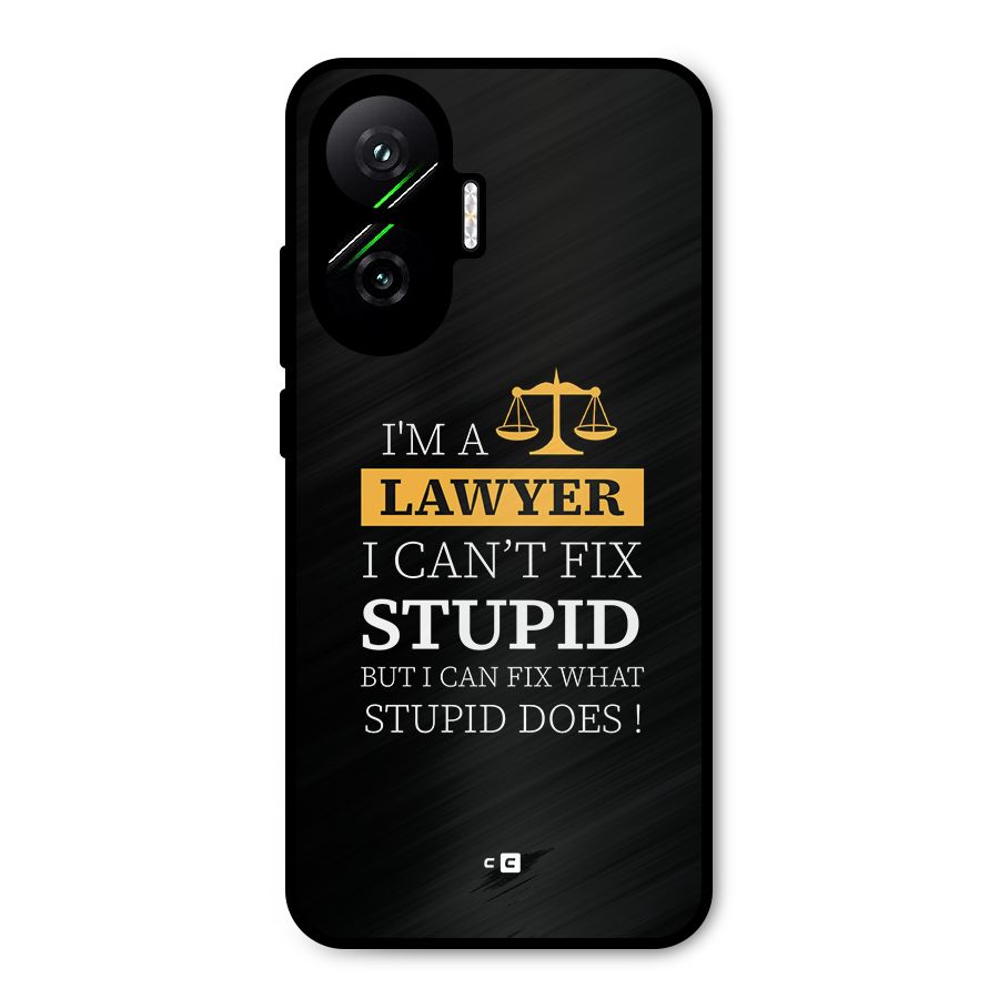 Fix Stupid Case Metal Back Case for Poco F7
