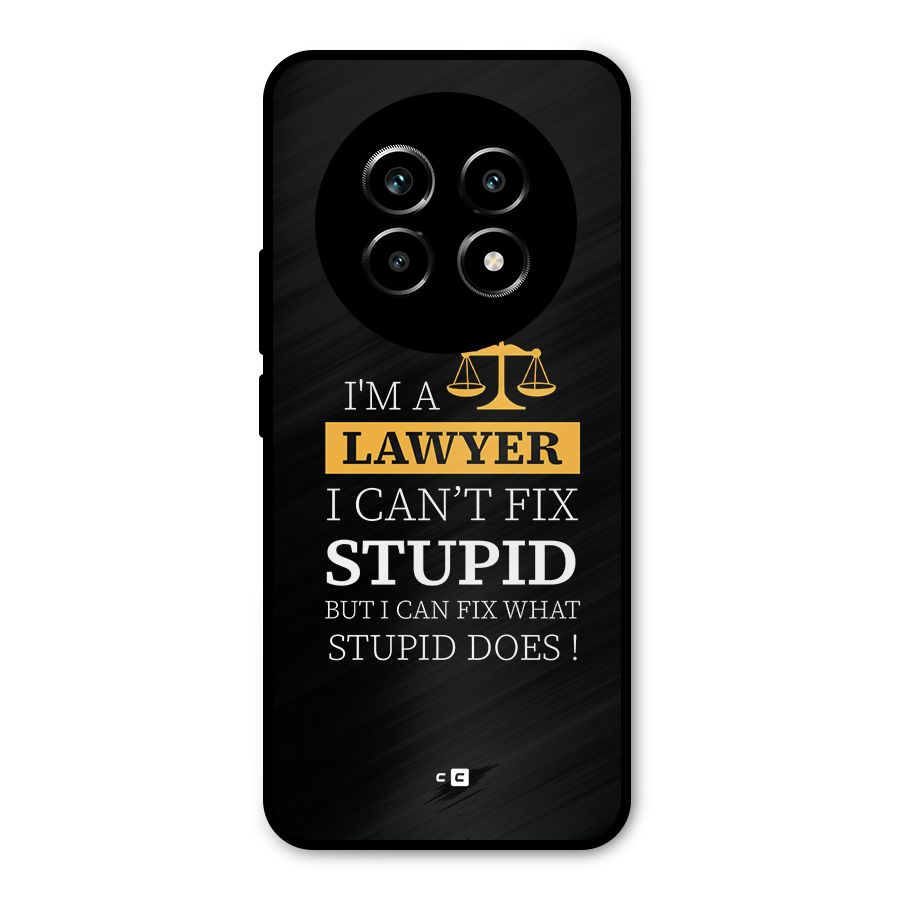Fix Stupid Case Metal Back Case for Realme 13 Pro