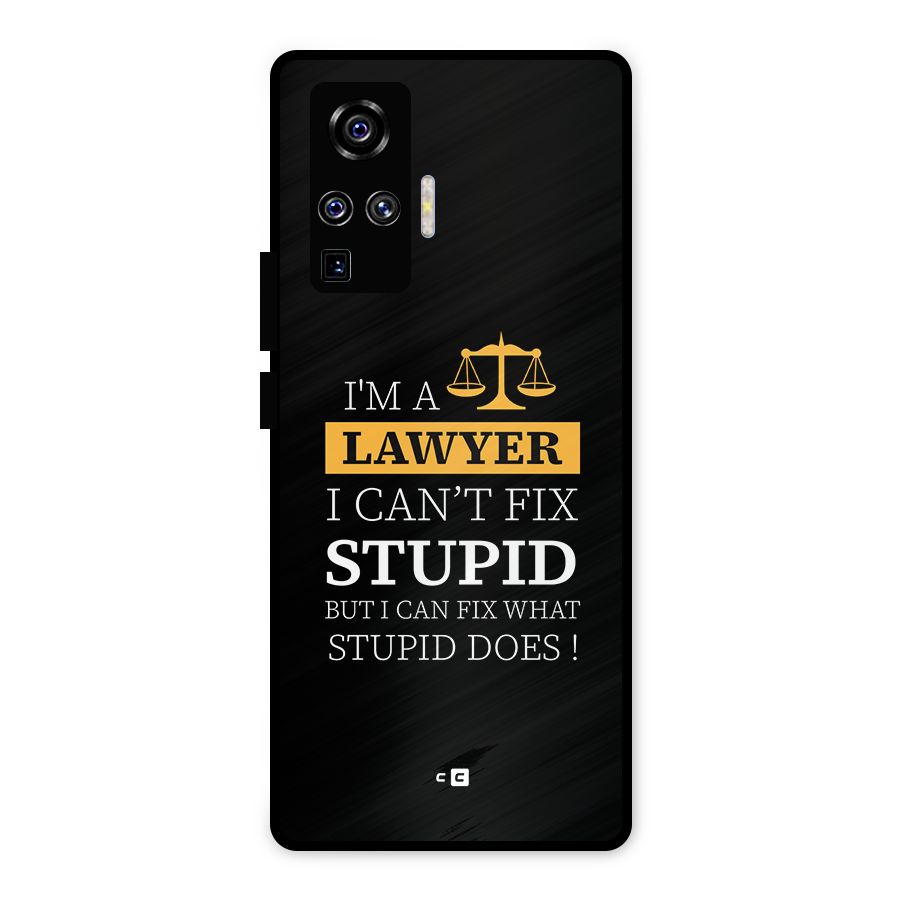 Fix Stupid Case Metal Back Case for Vivo X50 Pro
