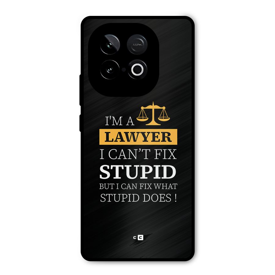 Fix Stupid Case Metal Back Case for iQOO Neo 10