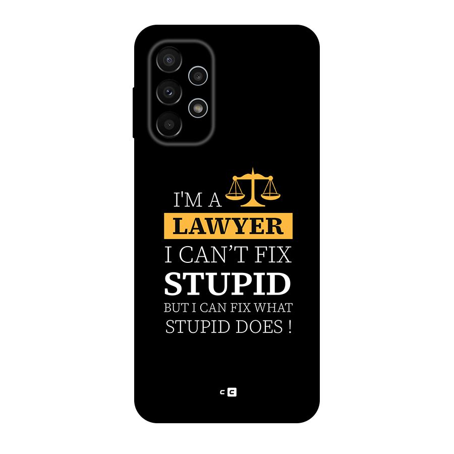 Fix Stupid Case Original Polycarbonate Back Case for Galaxy A23