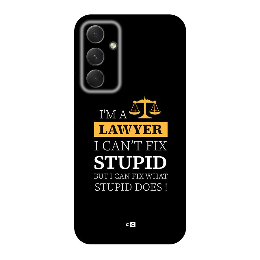 Fix Stupid Case Original Polycarbonate Back Case for Galaxy A54