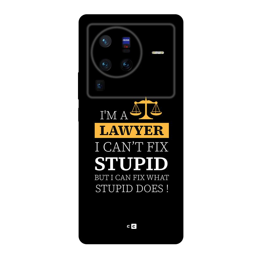 Fix Stupid Case Original Polycarbonate Back Case for Vivo X80