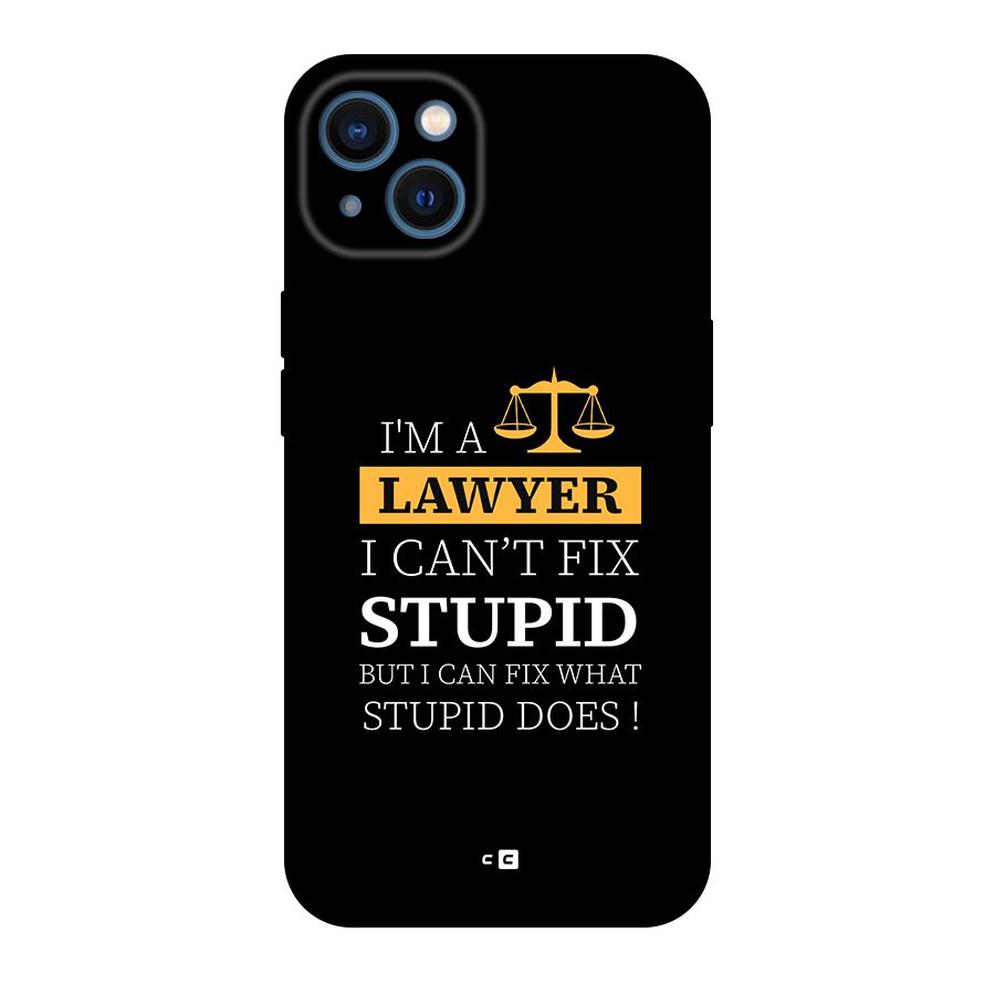 Fix Stupid Case Original Polycarbonate Back Case for iPhone 13