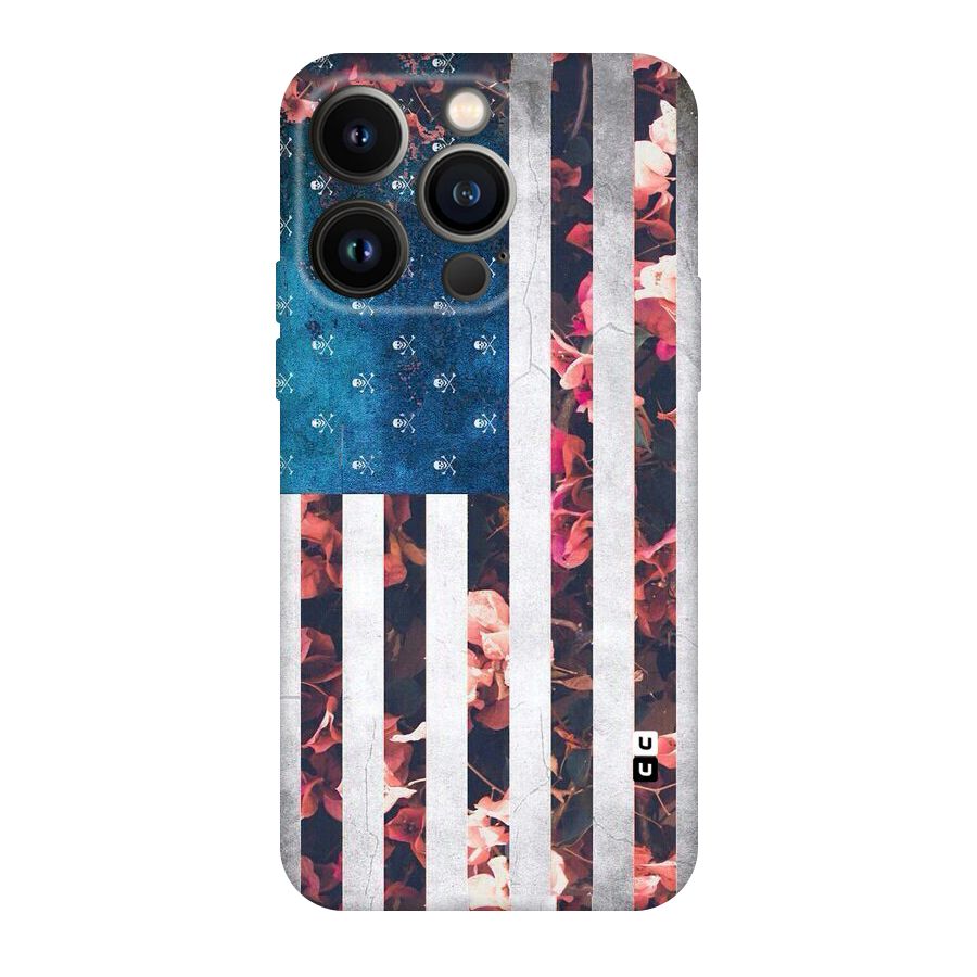 Flag Stripes Original Polycarbonate Back Case for iPhone 14 Pro