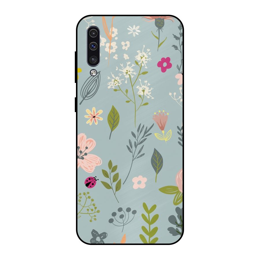 Flawless Flowers Metal Back Case for Galaxy A30s