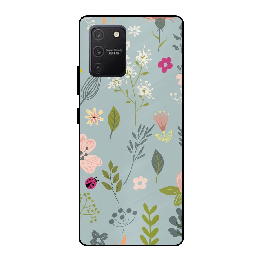 Flawless Flowers Metal Back Case for Galaxy S10 Lite