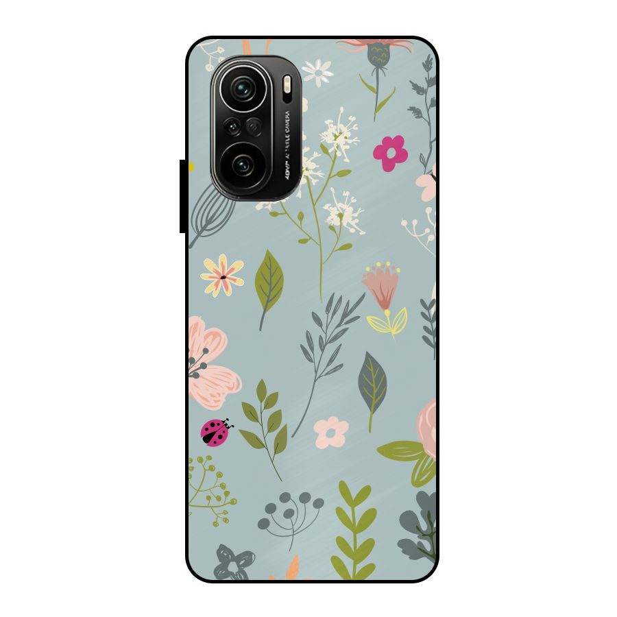 Flawless Flowers Metal Back Case for Mi 11X Pro
