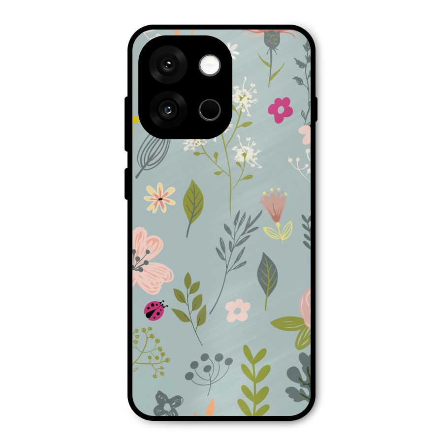 Flawless Flowers Metal Back Case for OnePlus 13s