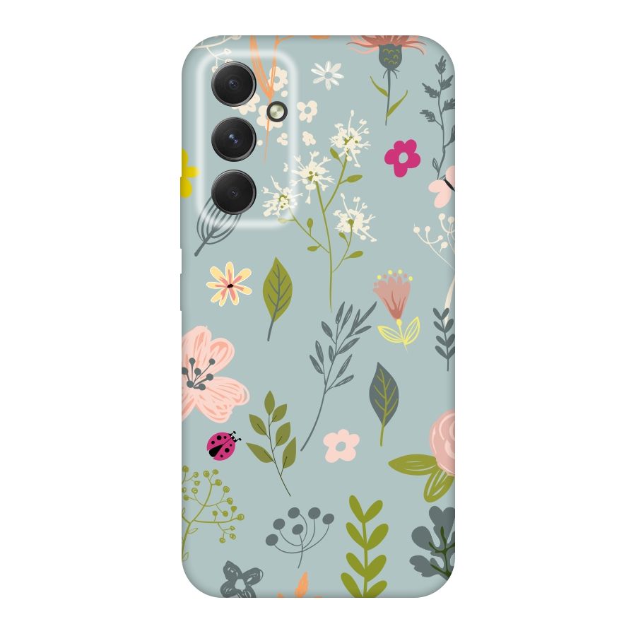 Flawless Flowers Original Polycarbonate Back Case for Galaxy A54