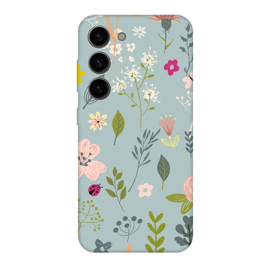 Flawless Flowers Original Polycarbonate Back Case for Galaxy S23