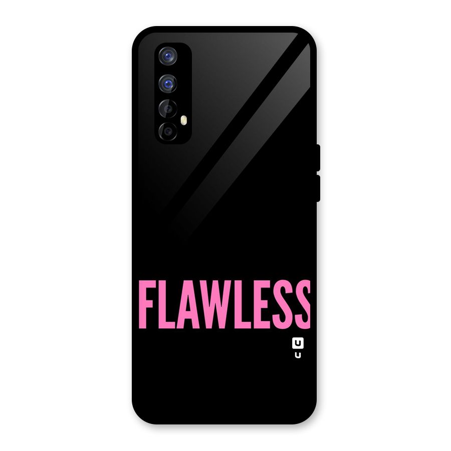 Flawless Pink Design Glass Back Case for Realme Narzo 20 Pro