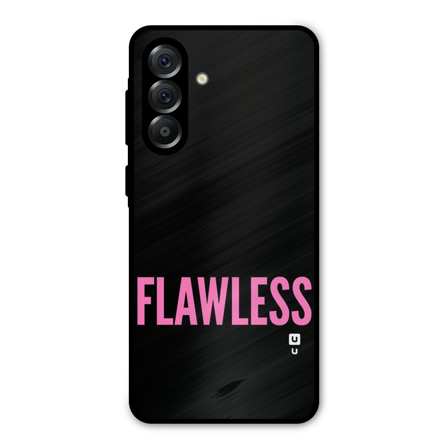 Flawless Pink Design Metal Back Case for Galaxy A36