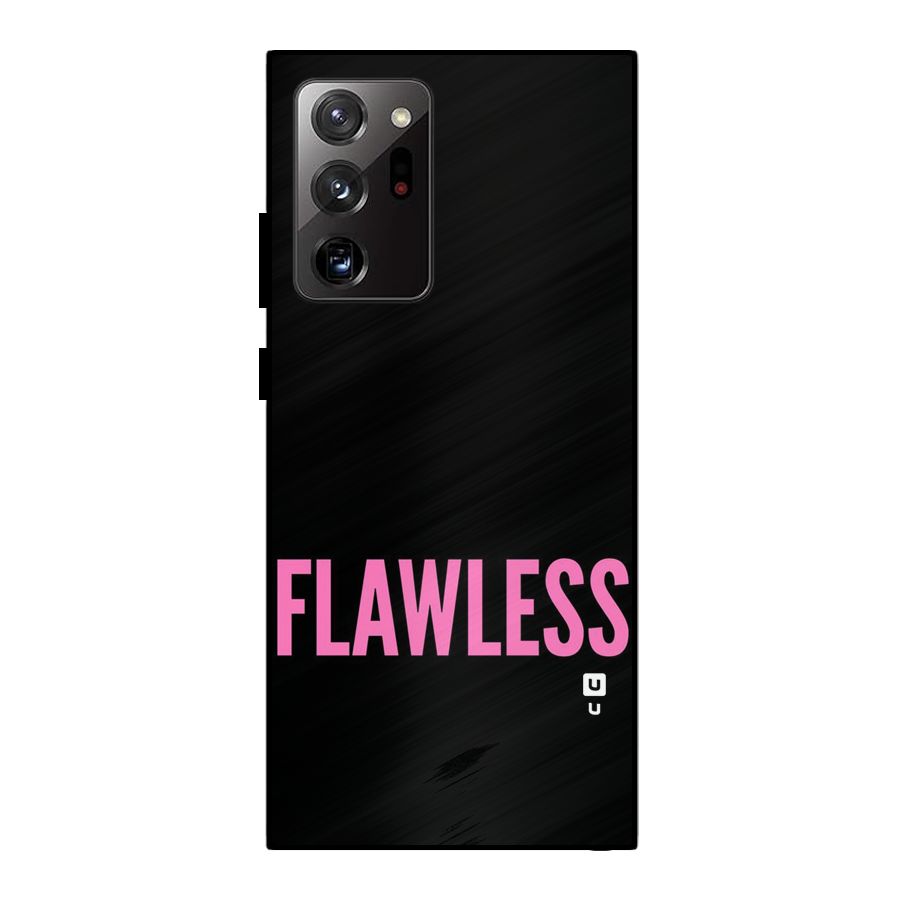 Flawless Pink Design Metal Back Case for Galaxy Note 20 Ultra