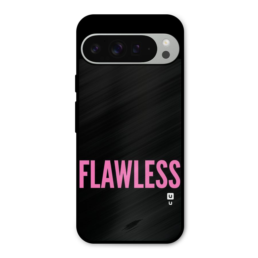 Flawless Pink Design Metal Back Case for Google Pixel 9 Pro XL