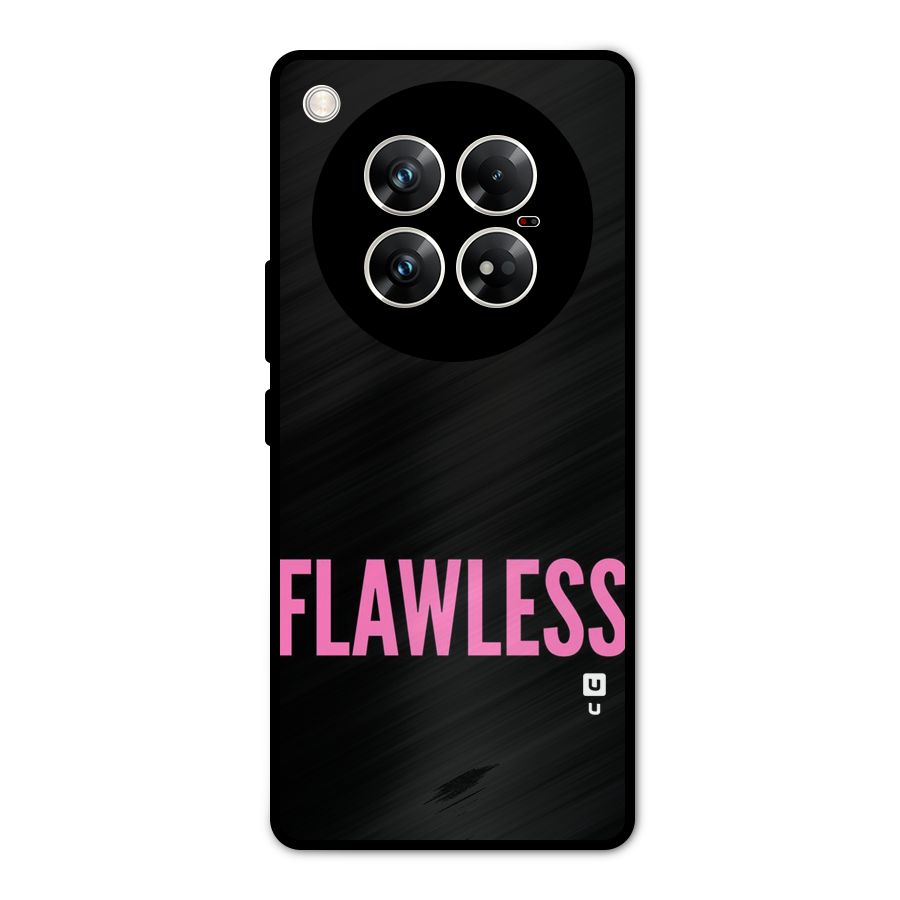 Flawless Pink Design Metal Back Case for Infinix Zero 40 5G