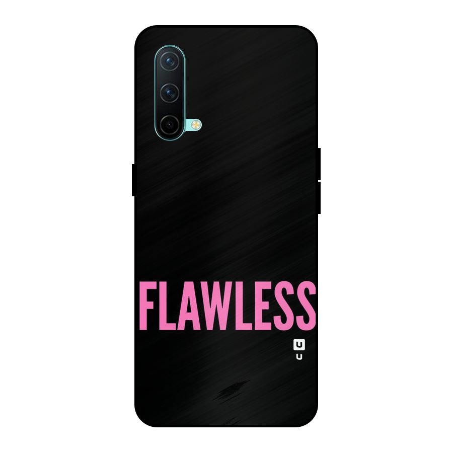 Flawless Pink Design Metal Back Case for OnePlus Nord CE 5G