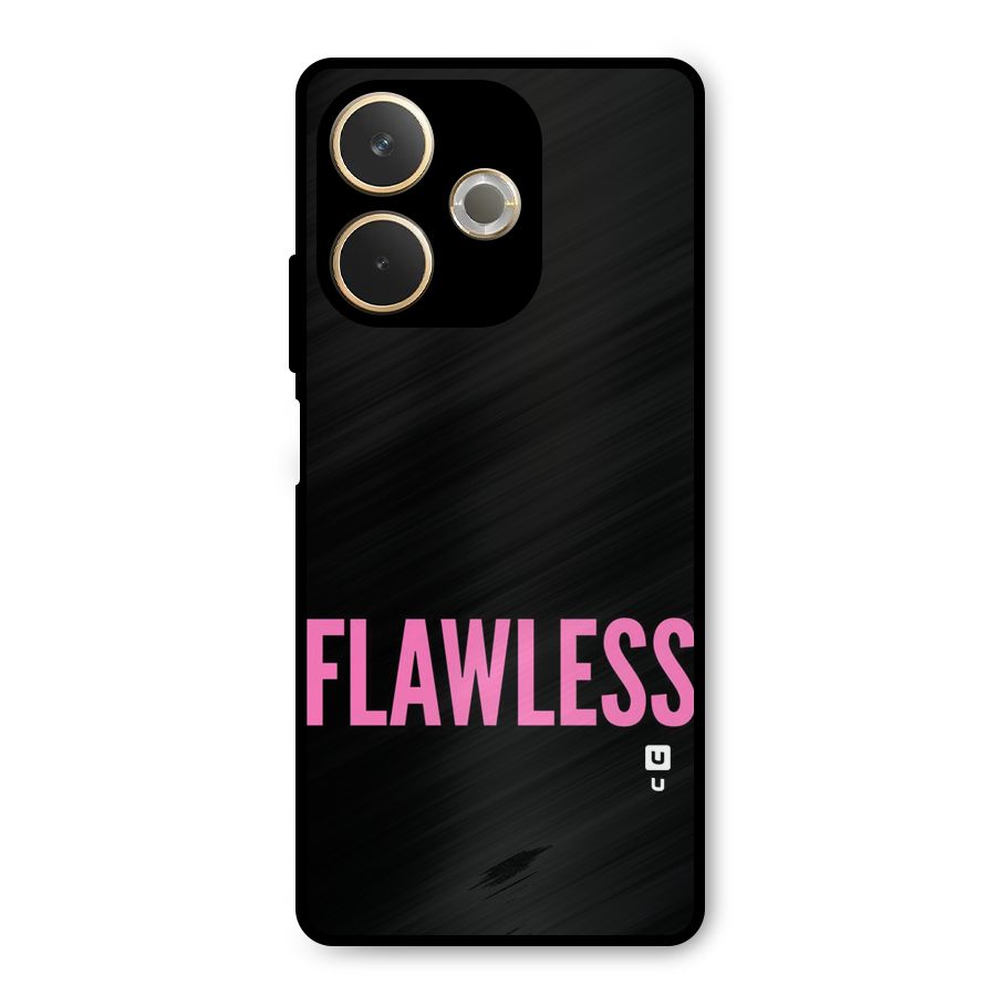Flawless Pink Design Metal Back Case for Oppo A5 Pro