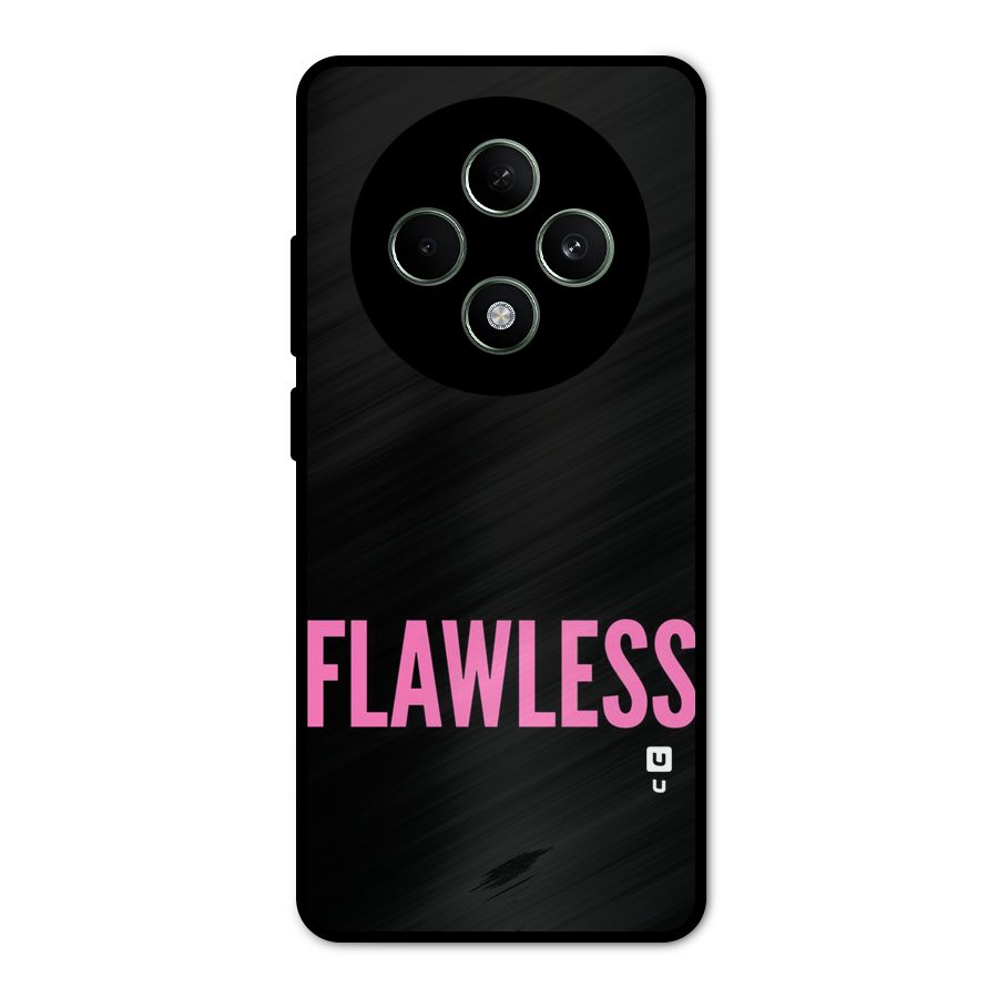 Flawless Pink Design Metal Back Case for Oppo F27