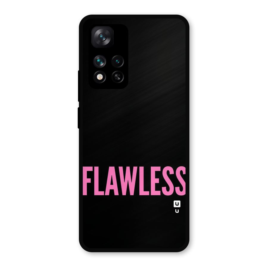 Flawless Pink Design Metal Back Case for Xiaomi 11i Hypercharge 5G