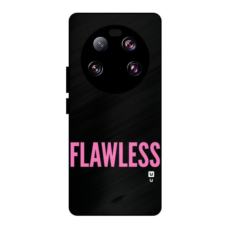 Flawless Pink Design Metal Back Case for Xiaomi 13 Ultra