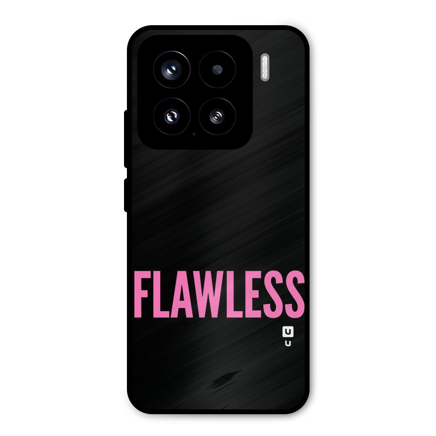 Flawless Pink Design Metal Back Case for Xiaomi 15
