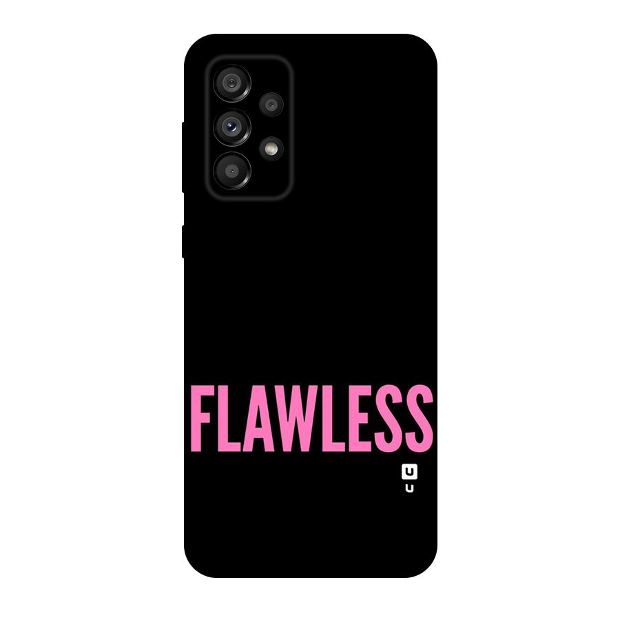 Flawless Pink Design Original Polycarbonate Back Case for Galaxy A73 5G