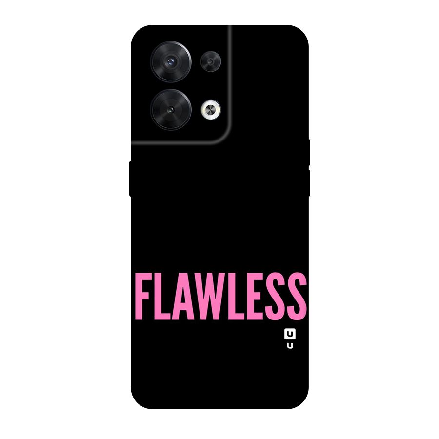 Flawless Pink Design Original Polycarbonate Back Case for Oppo Reno8 5G