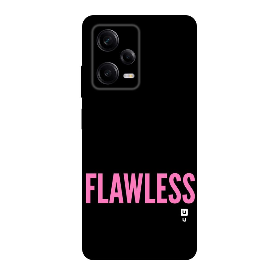 Flawless Pink Design Original Polycarbonate Back Case for Redmi Note 12 Pro