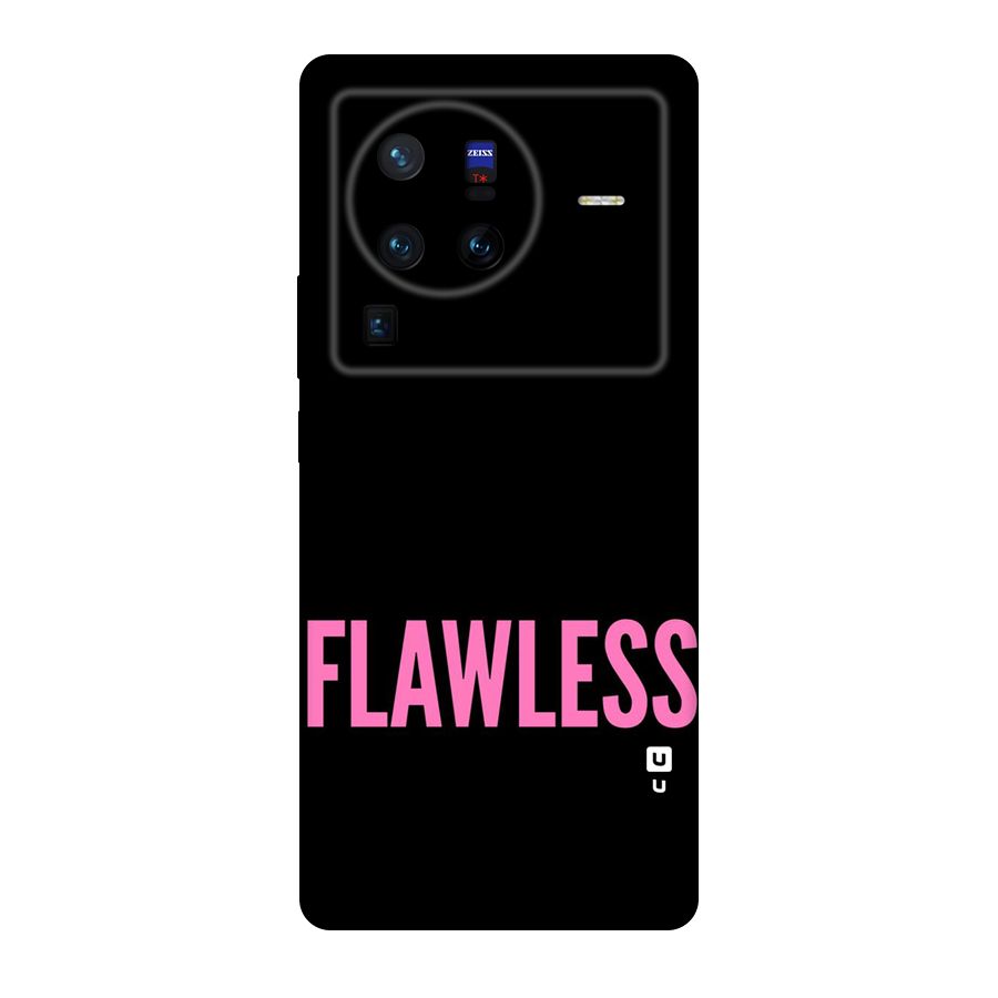 Flawless Pink Design Original Polycarbonate Back Case for Vivo X80