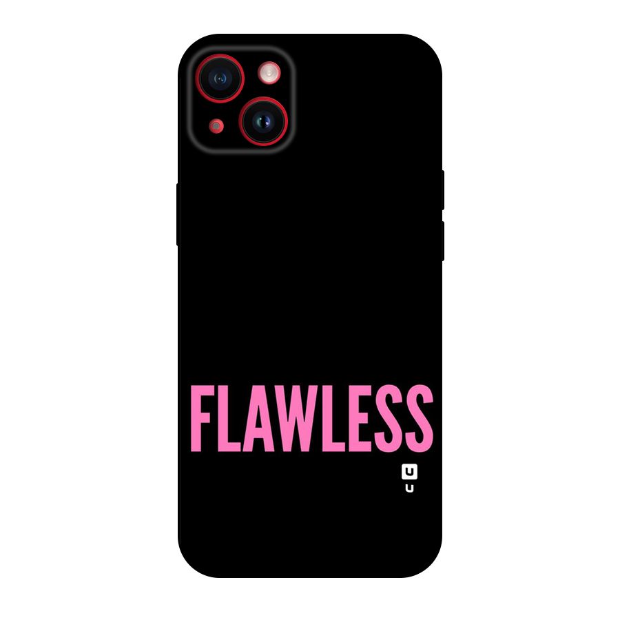 Flawless Pink Design Original Polycarbonate Back Case for iPhone 14 Plus