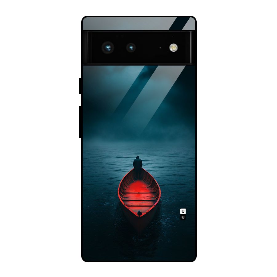 Floating Boat Glass Back Case for Google Pixel 6