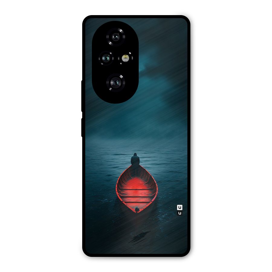 Floating Boat Metal Back Case for Honor 200 Pro